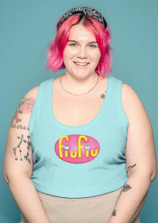 Mockup t-shirt Fiufiu
